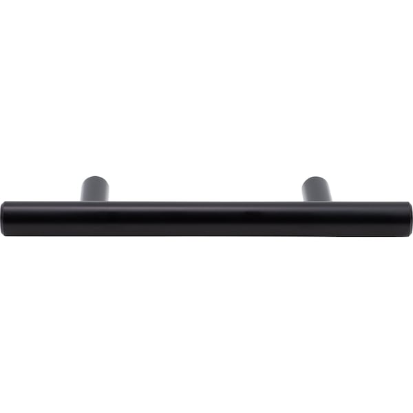 Designperfect 3'' Center-to-Center Cabinet Bar Pull, Matte/Flat Black, 25PK - DPA25T202BLK