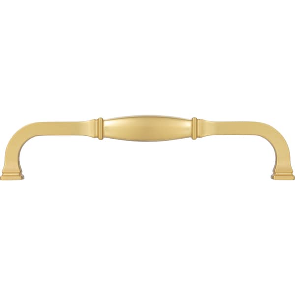 Jeffrey Alexander 160 mm Center-to-Center Brushed Gold Audrey Cabinet Pull - 278-160BG