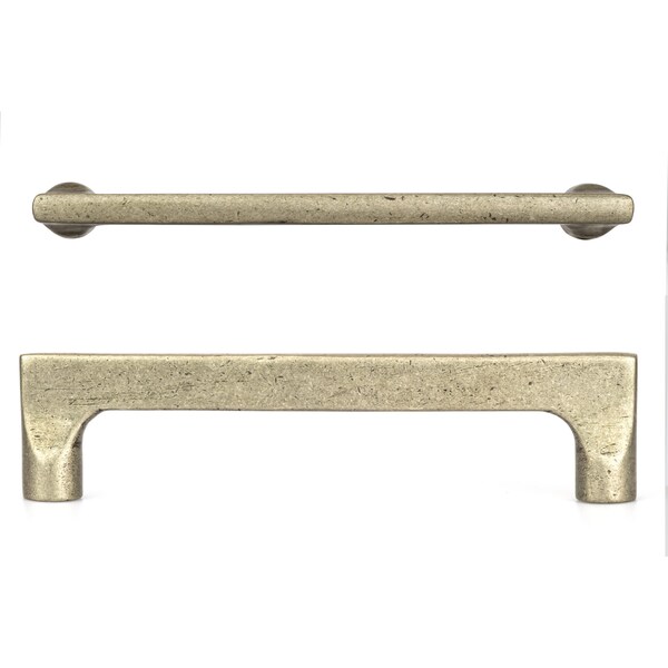 Richelieu 6 1/4 in (159 mm) Center-to-Center Pewter Bronze Traditional Drawer Pull - COPL625P2PWB