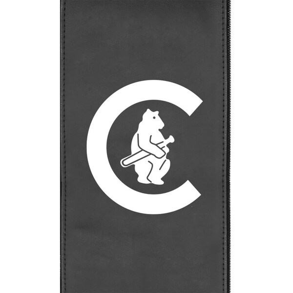 Dreamseat Stealth Recliner with Chicago Cubs Cooperstown Secondary Logo - XZ52082CDSMHTBLK-PSCOOP0131
