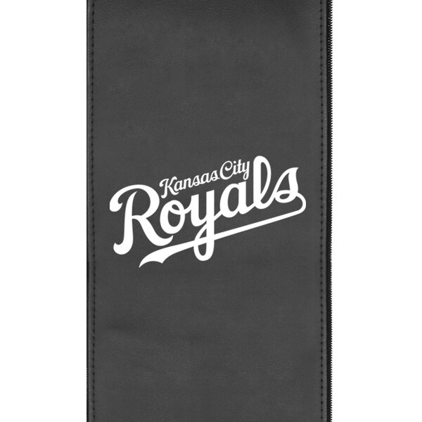 Dreamseat Stealth Recliner with Kansas City Royals Wordmark Logo - XZ52082CDSMHTBLK-PSMLB21024