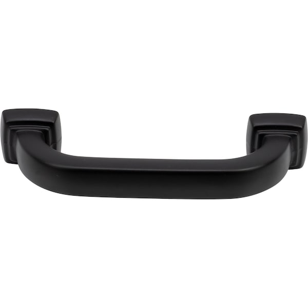 Designperfect 3'' Center-to-Center Handle Pull, Matte/Flat Black, 25PK - DPA25S32BLK