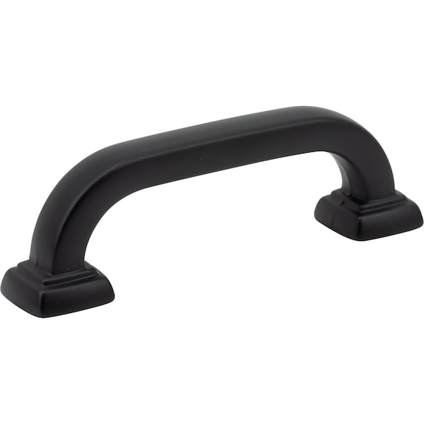 Designperfect 3'' Center-to-Center Handle Pull, Matte/Flat Black, 25PK - DPA25S32BLK