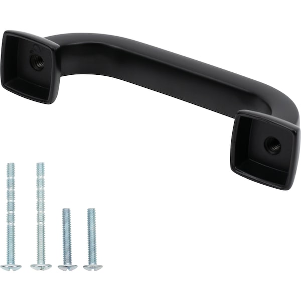 Designperfect 3'' Center-to-Center Handle Pull, Matte/Flat Black, 25PK - DPA25S32BLK