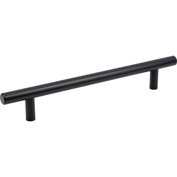 Designperfect 6-5/16'' Center-to-Center Cabinet Bar Pull, Matte/Flat Black, 10PK - DPA10T205BLK