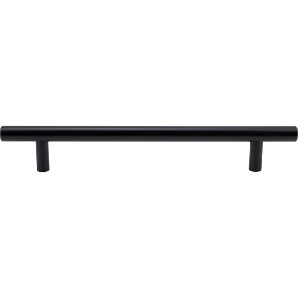Designperfect 6-5/16'' Center-to-Center Cabinet Bar Pull, Matte/Flat Black, 10PK - DPA10T205BLK