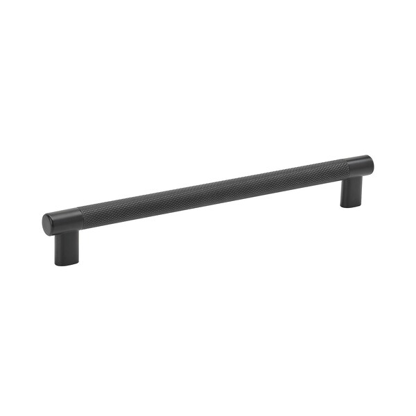 Amerock Bronx 10-1/16 in 256 mm Center-to-Center Black Bronze Cabinet Pull - BP36560BBR