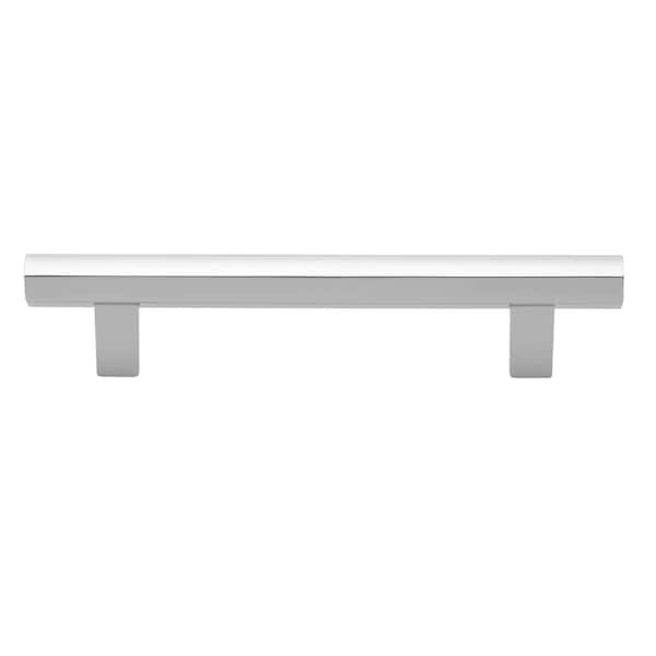 Gliderite Hardware 5-1/16 in. Center to Center Hexagon Bar Pull Polished Chrome, 10PK - 4791-128-PC-10
