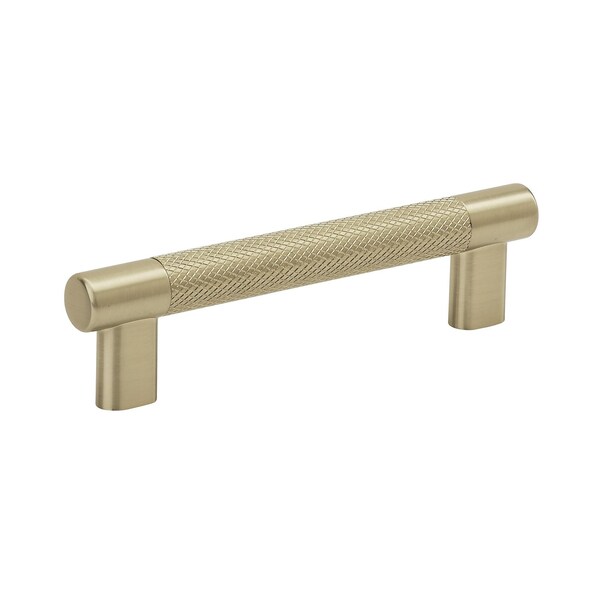 Amerock Bronx 5-1/16 in 128 mm Center-to-Center Golden Champagne Cabinet Pull - BP36558BBZ