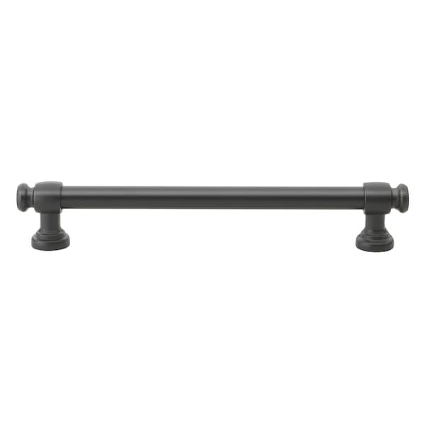Gliderite Hardware 6-1/4 in. Center to Center Matte Black Classic Euro Bar Pull - 4361-160-MB, 10PK - 4361-160-MB-10