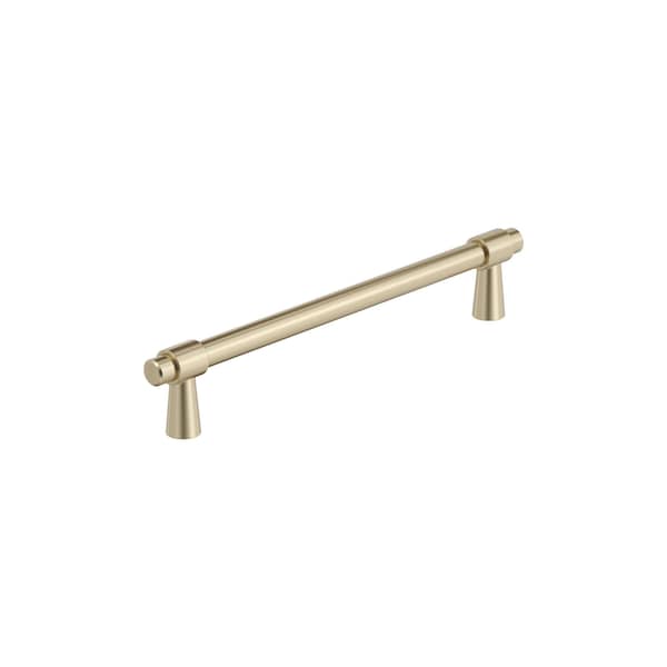 Amerock Destine 6-5/16 inch 160mm Center-to-Center Golden Champagne Cabinet Pull - BP36860BBZ