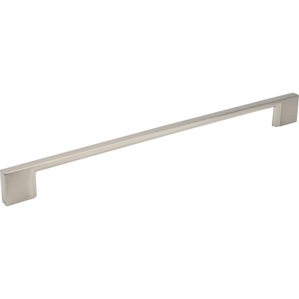 Designperfect 10-1/16'' Center-to-Center Handle Pull, Brushed Satin Nickel, 10PK - DPA10S799SNB