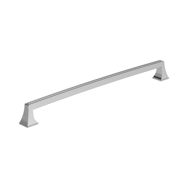 Amerock Mulholland 12-5/8 inch 320mm Center-to-Center Polished Chrome Cabinet Pull - BP5353726