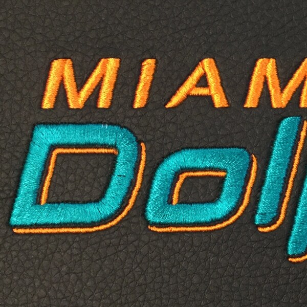 Dreamseat Stealth Power Plus Recliner with Miami Dolphins Secondary Logo - XZ520823901CDSMHTUSBBLK-PSNFL20091
