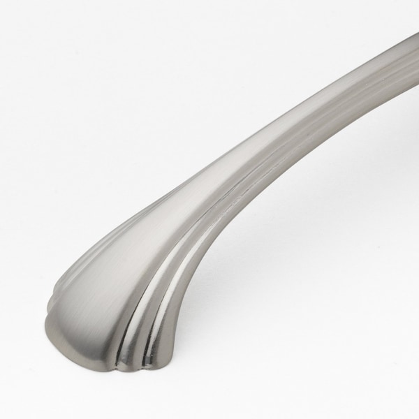 Gliderite Hardware 4-9/16 in. Center to Center Satin Nickel Classic Cabinet Pull - 4048-SN, 5PK - 4048-SN-5