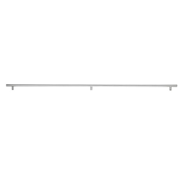Richelieu 37-1/8 in. (943 mm) Center-to-Center Brushed Stainless Steel Contemporary Drawer Pull - BP3487943170