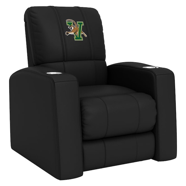 Dreamseat Home Theater Recliner with Vermont Catamounts Logo - XZ418301RHTCDBLK-PSCOL13115