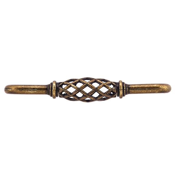 Richelieu 5-1/16 in. (128 mm) Center-to-Center Regency Brass Traditional Drawer Pull - BP767128R3