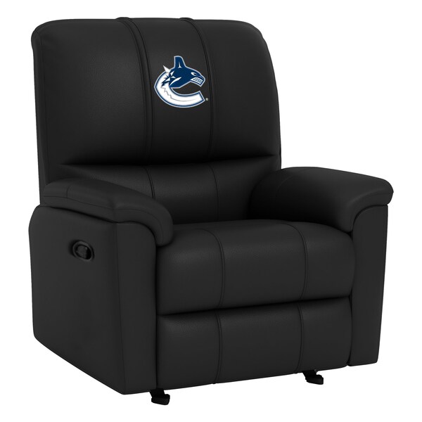 Dreamseat Rocker Recliner with Vancouver Canucks Logo - XZ52031CDRRBLK-PSNHL42080