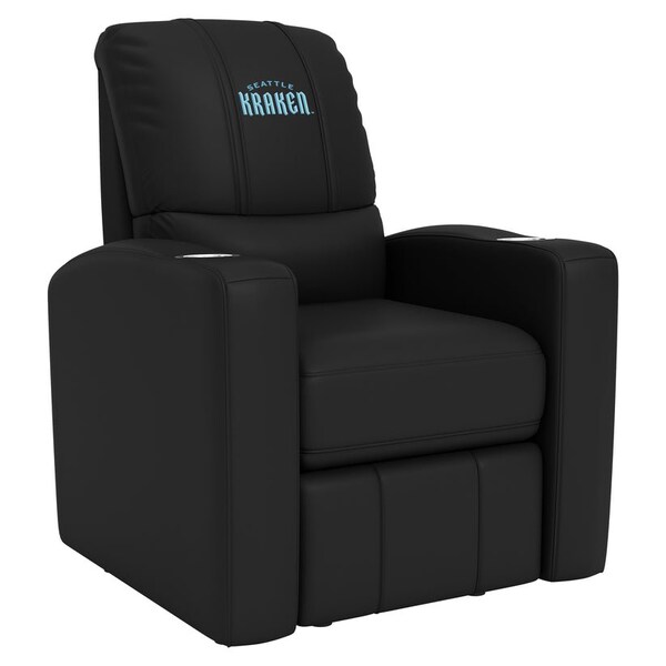 Dreamseat Stealth Recliner with Seattle Kraken Alternate Logo - XZ52082CDSMHTBLK-PSNHL43042