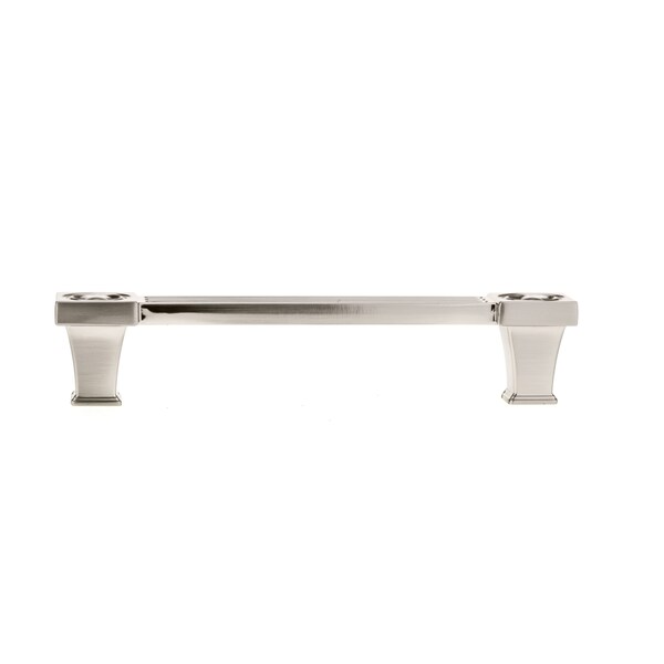 Richelieu 5-1/16 in. (128 mm) Center-to-Center Brushed Nickel Transitional Drawer Pull - BP8822128195