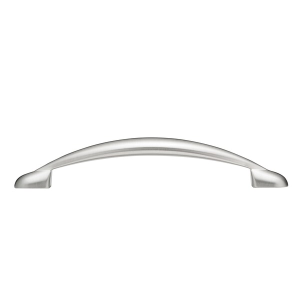 Richelieu 6-5/16 in. (160 mm) Center-to-Center Brushed Nickel Contemporary Drawer Pull - BP608160195