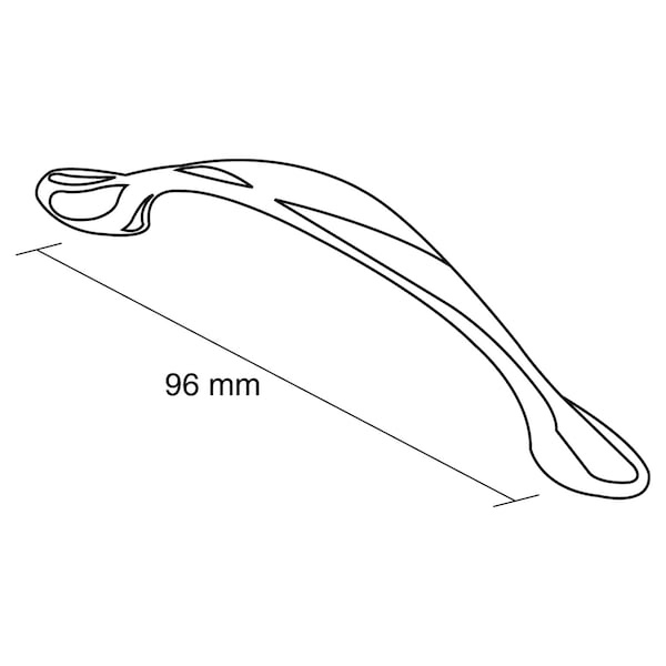 Richelieu 3-3/4 in. (96 mm) Center-to-Center Antique Copper Traditional Drawer Pull - BP7814193