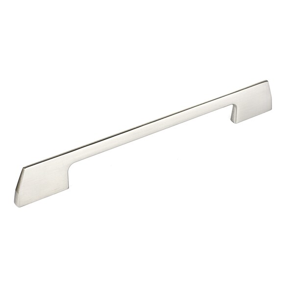 Richelieu 7-9/16 in. (192 mm) Center-to-Center Brushed Nickel Contemporary Drawer Pull - BP7125192195