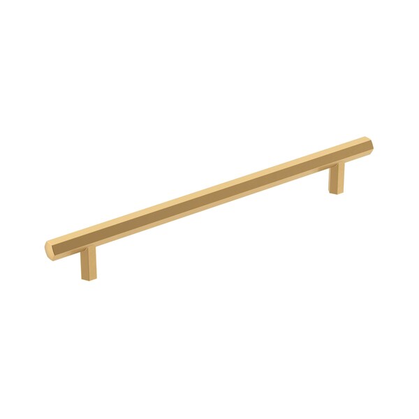 Amerock Caliber 7-9/16 in 192 mm Center-to-Center Champagne Bronze Cabinet Pull - BP36876CZ