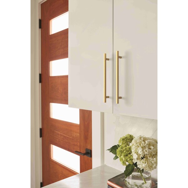 Amerock Caliber 7-9/16 in 192 mm Center-to-Center Champagne Bronze Cabinet Pull - BP36876CZ