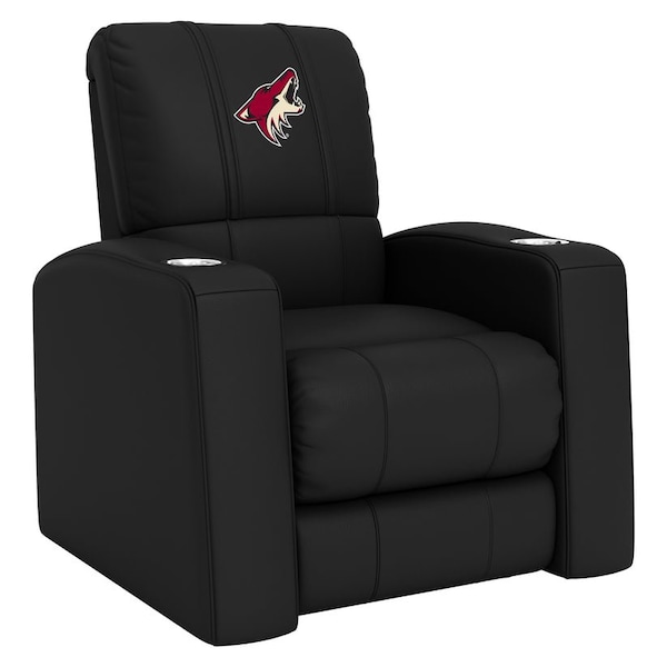 Dreamseat Home Theater Recliner with Arizona Coyotes Logo - XZ418301RHTCDBLK-PSNHL42020