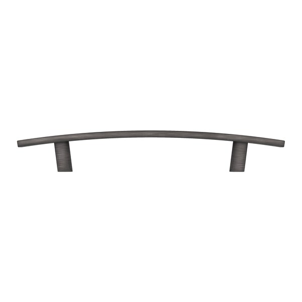 Richelieu Padova Collection 5 1/16-inch (128 mm) Antique Nickel Transitional Rectangular Cabinet Bar Pull - BP650128143