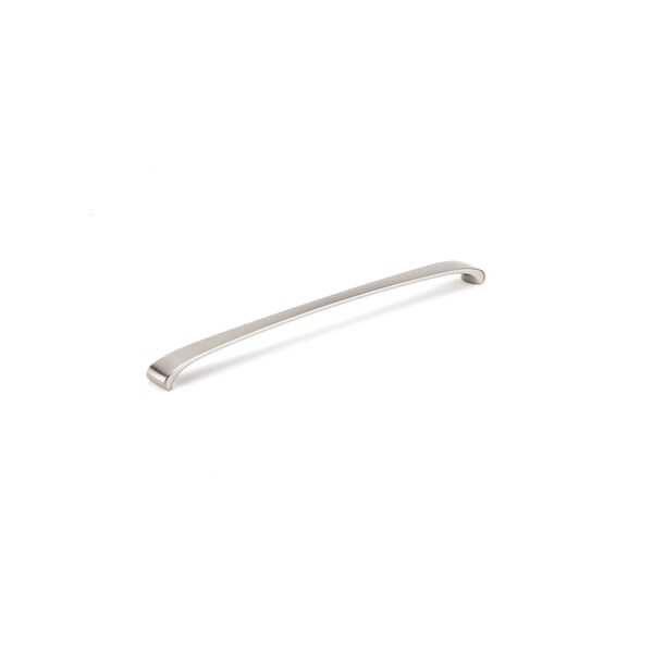 Richelieu 12 5/8 in (320 mm) Center-to-Center Brushed Nickel Contemporary Cabinet Pull - BP82871320195