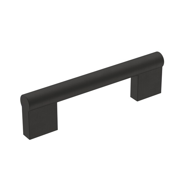 Amerock Versa 3-3/4 in 96 mm Center-to-Center Matte Black Cabinet Pull - BP36912FB