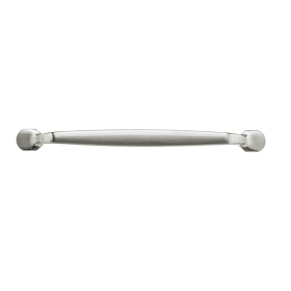 Richelieu 7 9/16 in (192 mm) Center-to-Center Brushed Nickel Traditional Drawer Pull - BP23775192195