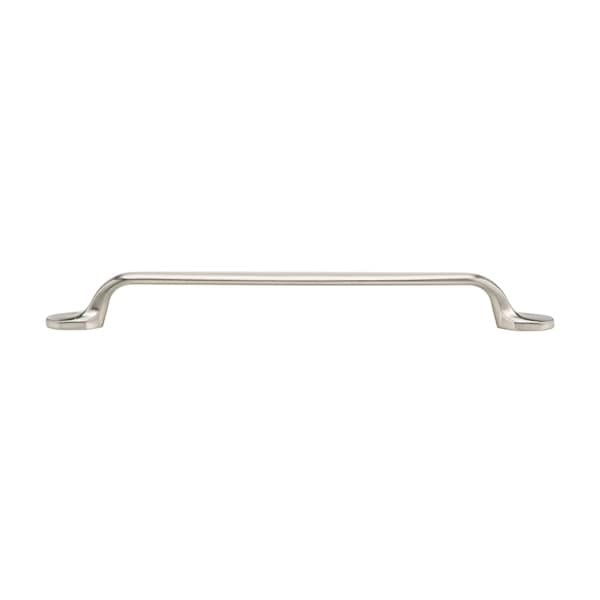 Richelieu 7 9/16 in (192 mm) Center-to-Center Brushed Nickel Traditional Drawer Pull - BP23775192195