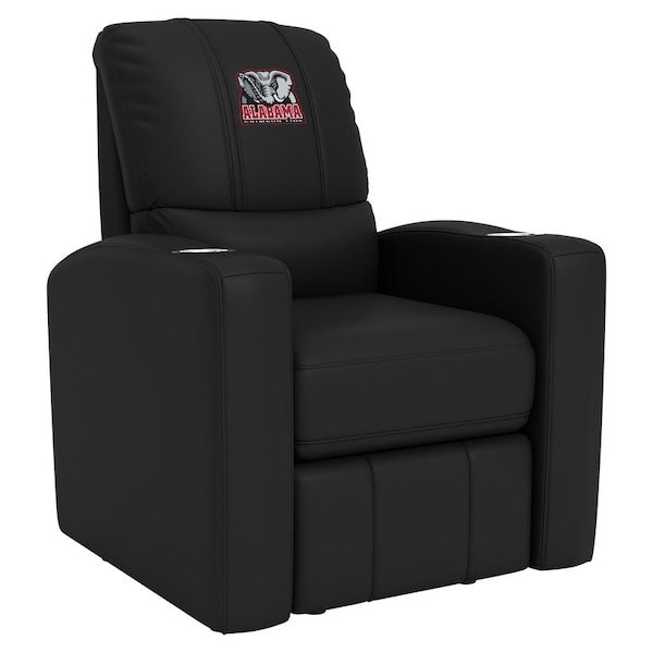 Dreamseat Stealth Recliner with Alabama Crimson Tide Elephant Logo - XZ52082CDSMHTBLK-PSCOL12074