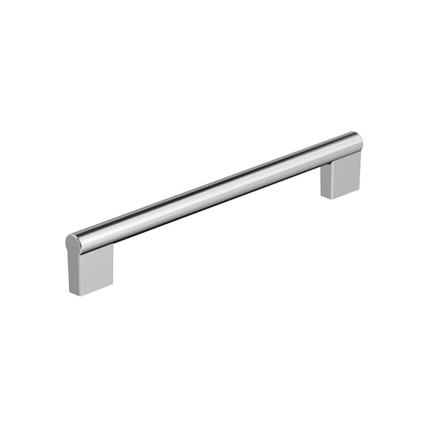 Amerock Versa 7-9/16 inch 192mm Center-to-Center Polished Chrome Cabinet Pull - BP5553126