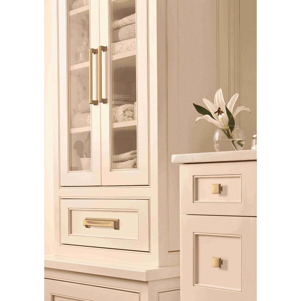 Amerock Appoint 7-9/16 in 192 mm Center-to-Center Champagne Bronze Cabinet Pull - BP36761CZ