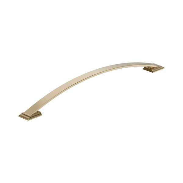 Amerock Candler 12-5/8 inch 320mm Center-to-Center Golden Champagne Cabinet Pull - BP29353BBZ