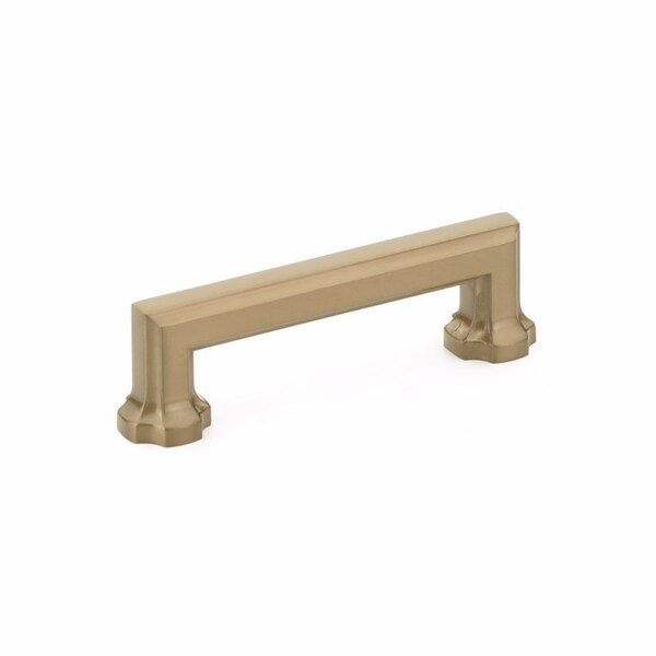 Schaub 3-1/2in Center to Center Empire Cabinet Pull Brushed Bronze Finish - 883-BBZ