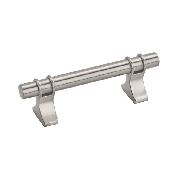 Amerock Davenport 3 in 76 mm Center-to-Center Satin Nickel Cabinet Pull - BP36600G10