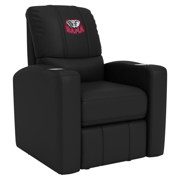 Dreamseat Stealth Recliner with Alabama Crimson Tide Bama Logo - XZ52082CDSMHTBLK-PSCOL12073