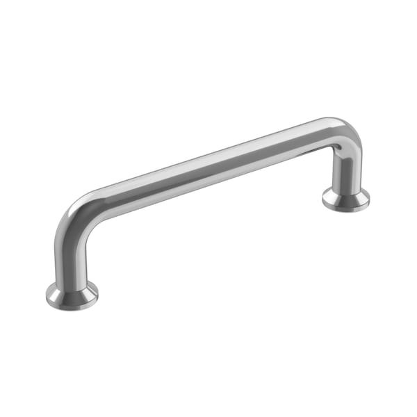 Amerock Factor 3-3/4 in 96 mm Center-to-Center Polished Chrome Cabinet Pull - BP3678126