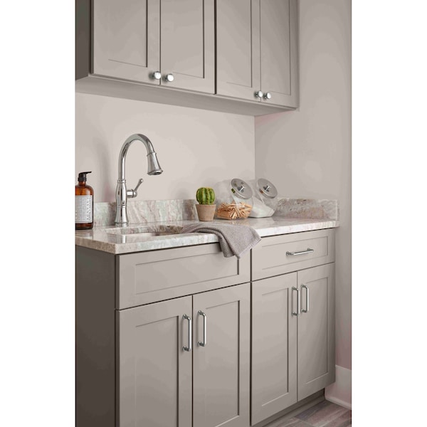 Amerock Factor 3-3/4 in 96 mm Center-to-Center Polished Chrome Cabinet Pull - BP3678126
