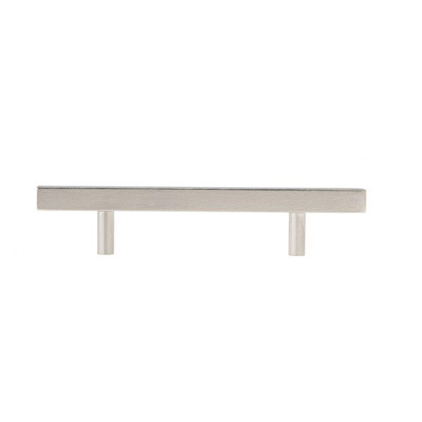 Richelieu 3 1/2 in (89 mm) Center-to-Center Brushed Nickel Contemporary Cabinet Pull - BP5075535195