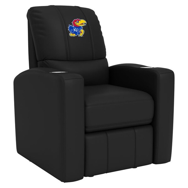 Dreamseat Stealth Recliner with Kansas Jayhawks Logo - XZ52082CDSMHTBLK-PSCOL13195