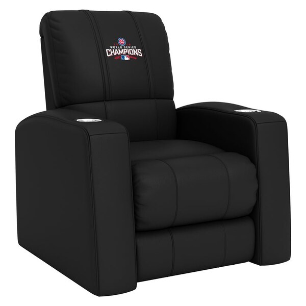 Dreamseat Relax Recliner with 2016 Chicago Cubs World Series Logo - XZ418301RHTCDBLK-PSMLB20042