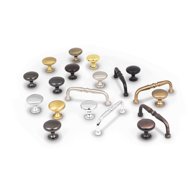 Elements By Hardware Resources 3" Center-to-Center Satin Bronze Madison Cabinet Pull - Z259-3SBZ