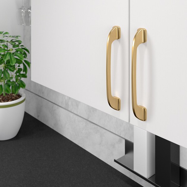 Richelieu 5 1/16-inch (128 mm) Center to Center Champagne Bronze Contemporary Cabinet Pull - BP7350128CHBRZ